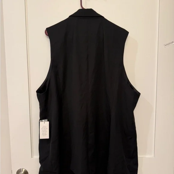 NWT Eloquii Longline Double Breasted Blazer Vest - Picture 8 of 8